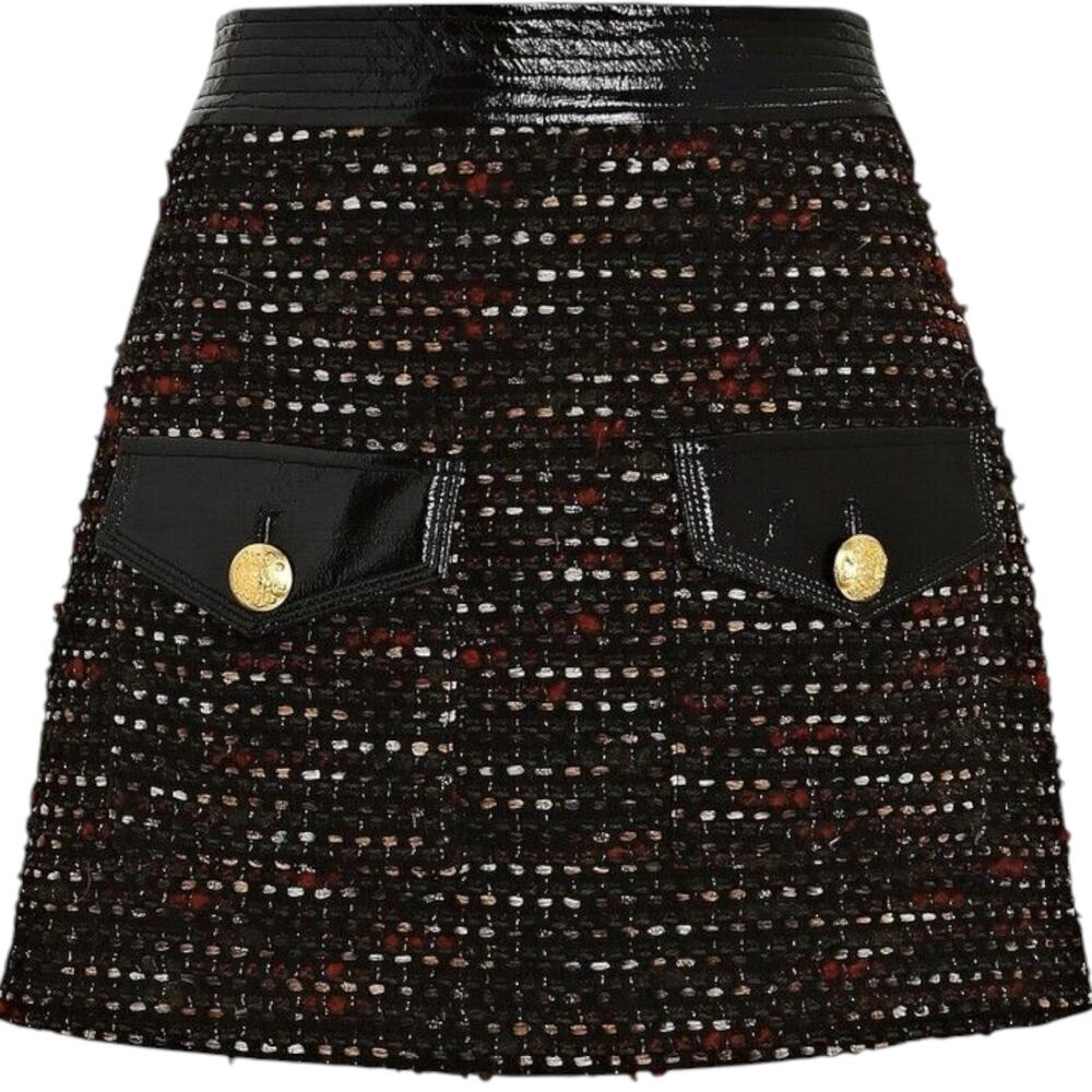 Veronica Beard Lucy Tweed Skirt - Earth Color - Size 14 - NWT